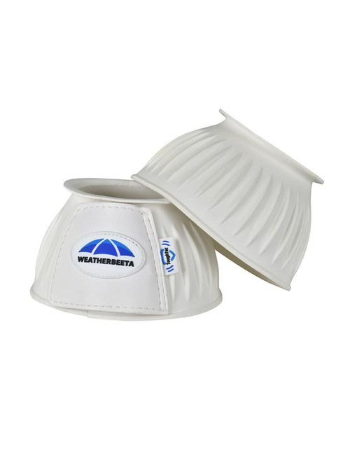 Weatherbeeta Tough-Tec Prime Rubber Bell Boots - White/White