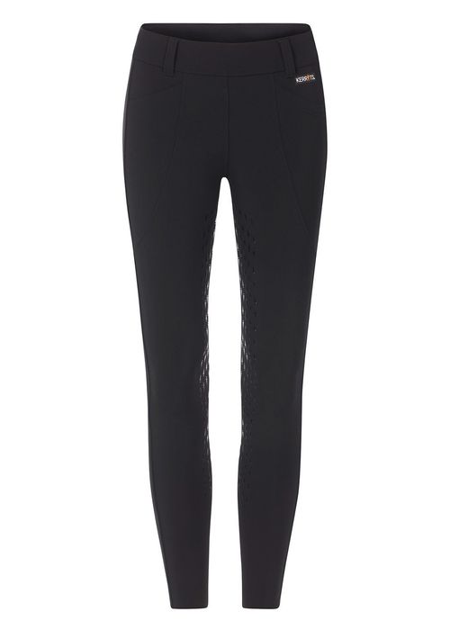 Kerrits Kids' Fusion Full Leg Clinic Tights - Black