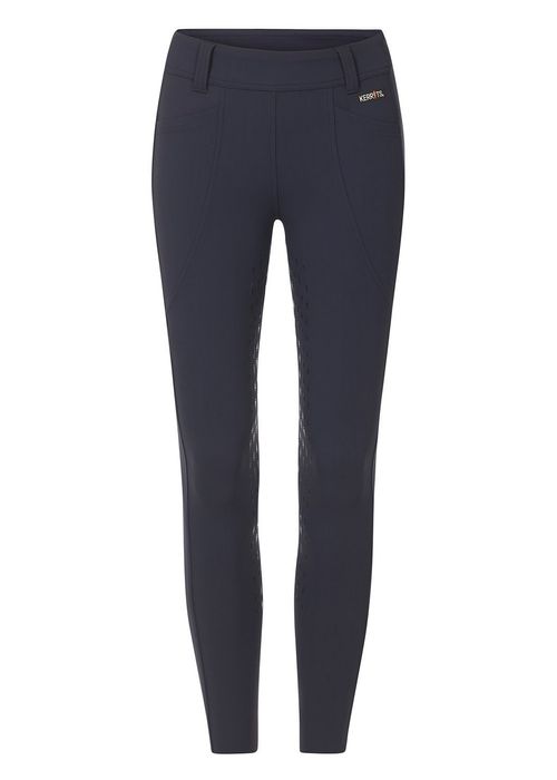 Kerrits Kids' Fusion Full Leg Clinic Tights - Galaxy Blue