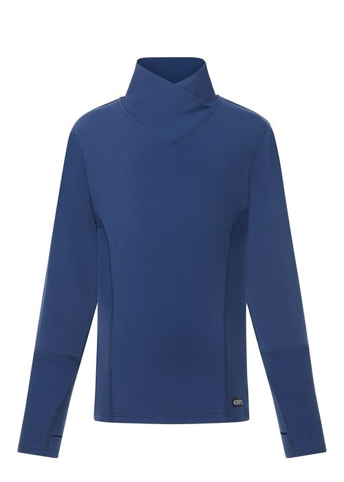 Kerrits Kids' Wrap Neck Tech Top - Lapis