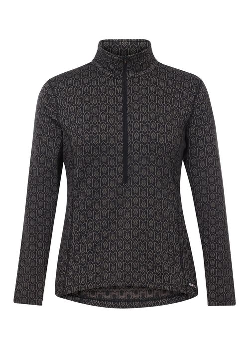 Kerrits Women's Snaffle Links Fleece Half Zip Top - Black