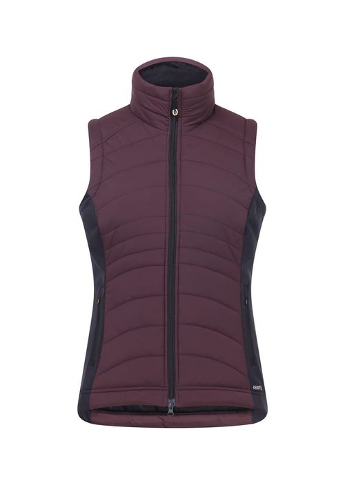 Kerrits Women's Counterbalance Quilted Vest - Redwood