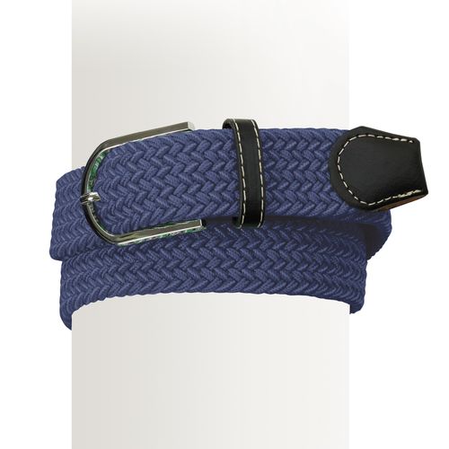 Ovation Women's Braided Stretch Belt - Navy