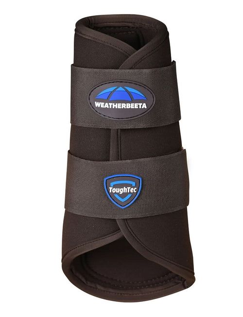 Weatherbeeta Tough-Tec Prime Brushing Boots - Brown/Brown