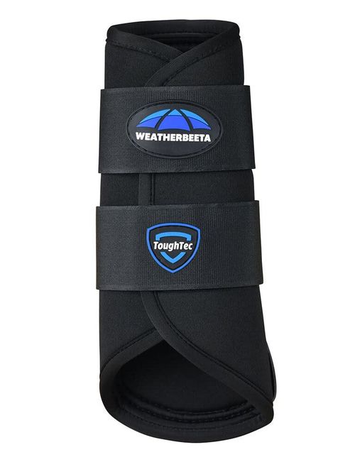 Weatherbeeta Tough-Tec Prime Brushing Boots - Black/Black