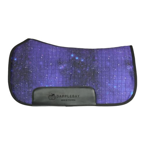 Dapplebay Constellation Western Saddle Pad - Navy