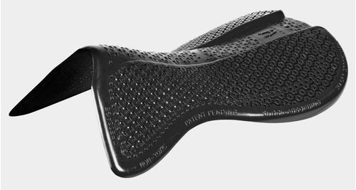 Horsena Back Balance Gel Dressage Saddle Pad - Black
