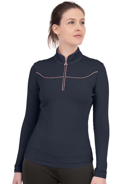 Chestnut Bay Women's Caliente Sun Shirt - Navy