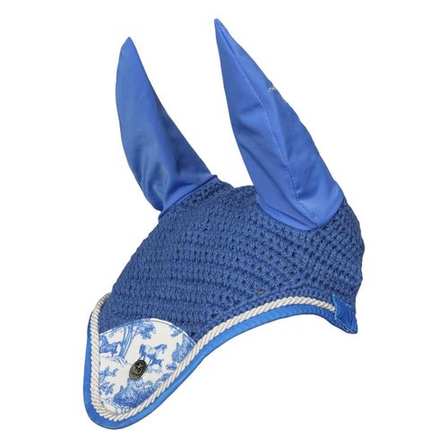 Dapplebay Fly Veil - Blue Equestrian Toile