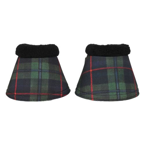 Dapplebay Bell Boots - Green Holiday Plaid