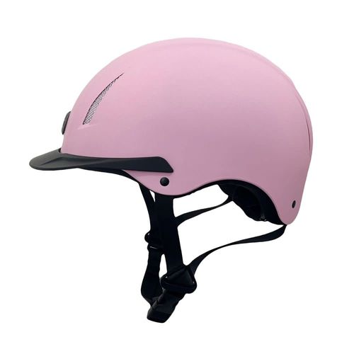 TuffRider Shield Riding Helmet w/Adjust a Dial - Light Pink
