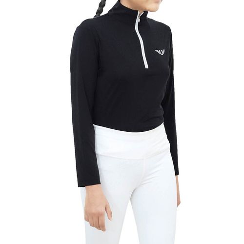 TuffRider Kids' Kirby Icefill Sun Shirt - Black