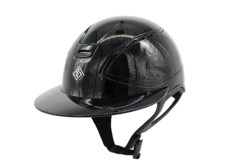 Hassinger Presidente Helmet - Black Gloss/Black Gloss