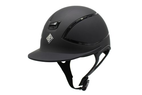 Hassinger Presidente Helmet - Black Matte/Black Gloss