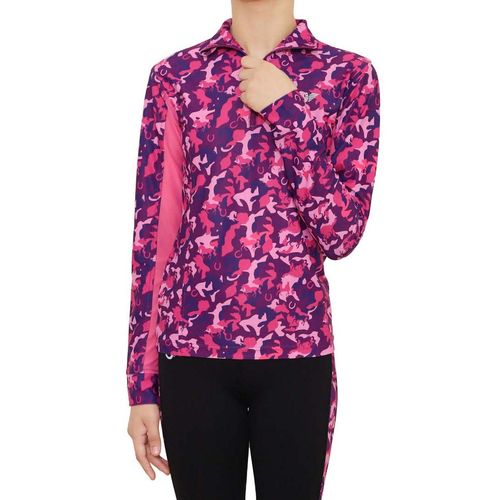 TuffRider Kids' Camo Print Sport Shirt - Purple