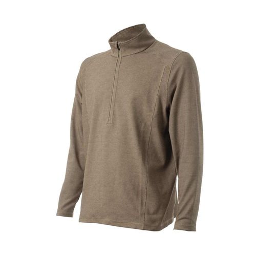 Equinavia Men's Nils Houndstooth Quarter Zip - Brown/Beige
