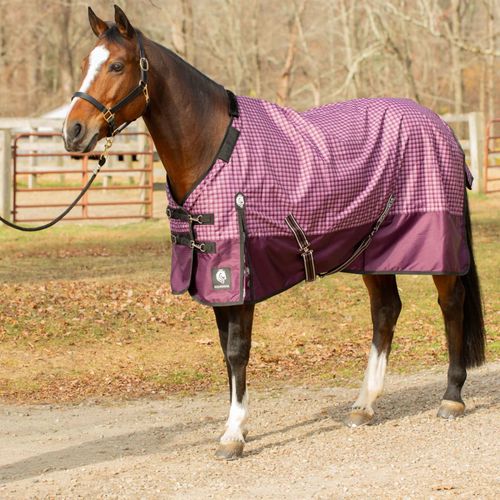 Equinavia Norse Light Weight Turnout Blanket 100g - Plum Wine/Orchid Haze