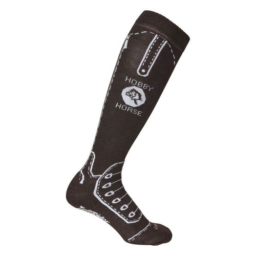 TuffRider Women's Hobby Horse Cotton Competition Socks - Brown