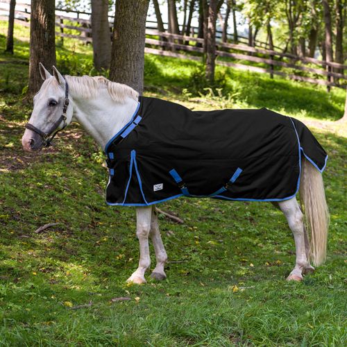 TuffRider Comfy Fit 1200D Turnout Medium 200 Adjustable Neck Opening - Black