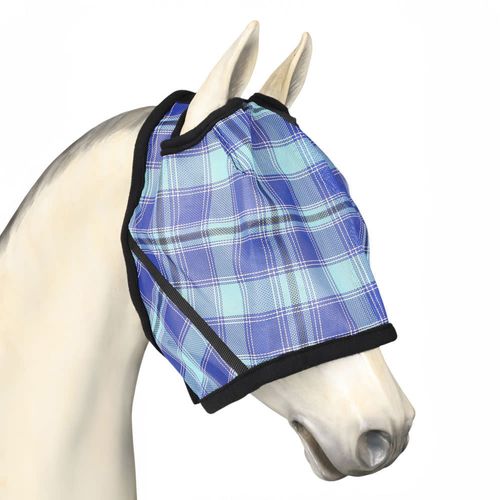 TuffRider Textilene Fly Mask - Blue
