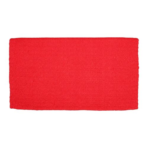 TuffRider Solid Color Double Weave Saddle Blanket - Red