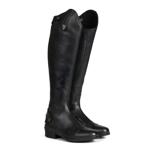 BARGAIN BARN: Horze Women's Duvall Tall Dress Boots - 40 Wide - Black
