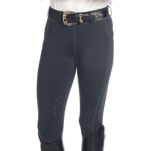 OPENBOX: Ovation Women's Aerowick GripTec Knee Patch Tight - Medium - Charcoal