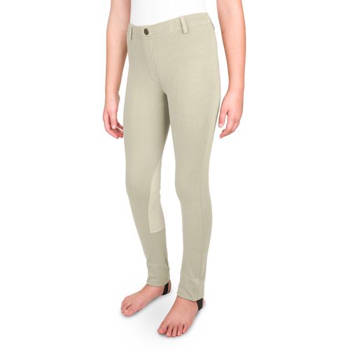 BARGAIN BARN: Equistar Kids' Pullon Jod - 14 - Tan