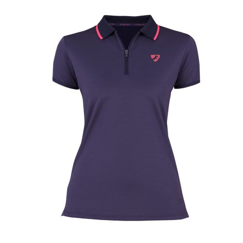 BARGAIN BARN: Shires Aubrion Women's Poise Tech Polo - XX Small - Navy
