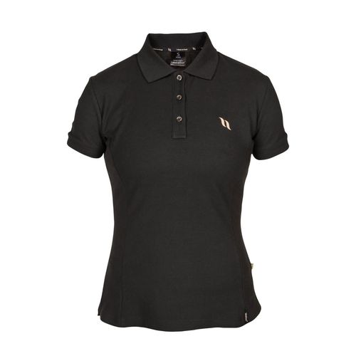 OPENBOX: Back on Track Women's Anne Polo Shirt - X Small - Black