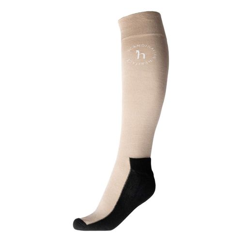 Horze Women's Nixie Bamboo Winter Riding Socks - Humus