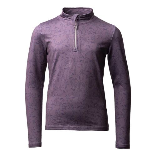 Horze Kids' Pegasus Winter Training Shirt - Flint Purple