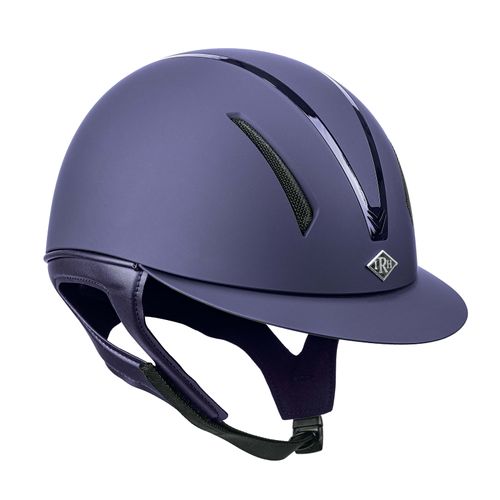 IRH F1 Short Brim Helmet - Matte Navy/Gloss Navy