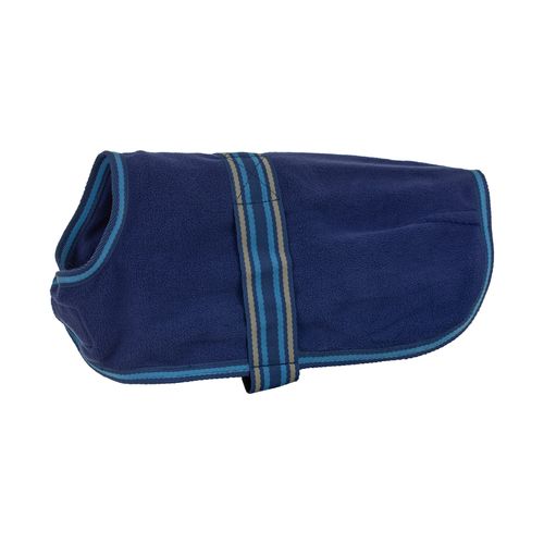 Equinavia Norse Fleece Dog Coat - Skipper Blue/Clear Sky