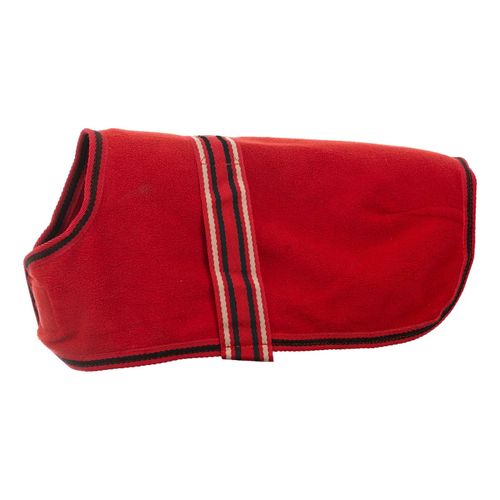 Equinavia Norse Fleece Dog Coat - Equestrian Red/Black