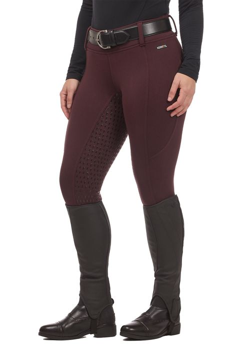 Kerrits Women's Sit Tight Wind Pro Silicone Full Seat Tights - Sequoia