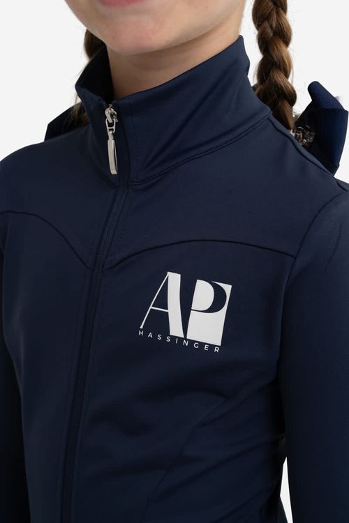 Hassinger Kids' ProZip Junior Performance Top - Midnight