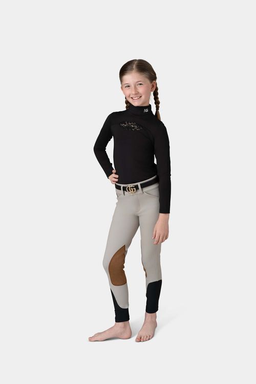 Hassinger Kids' Junior Heritage Breeches - Beige