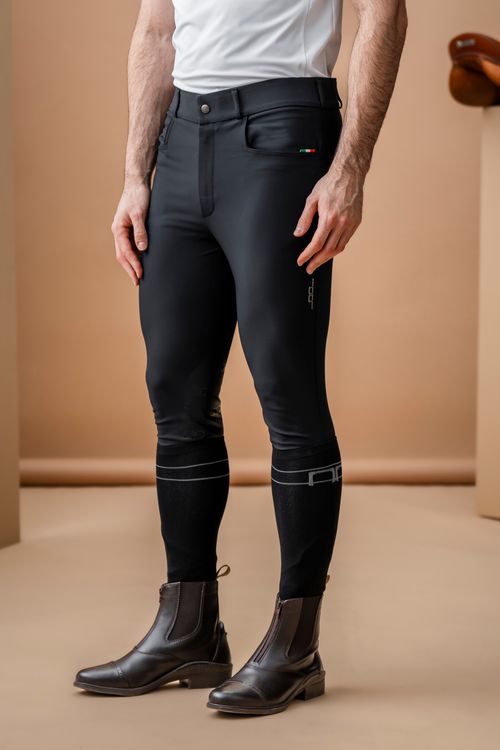 Alessandro Albanese Men's Vico Breeches - Black