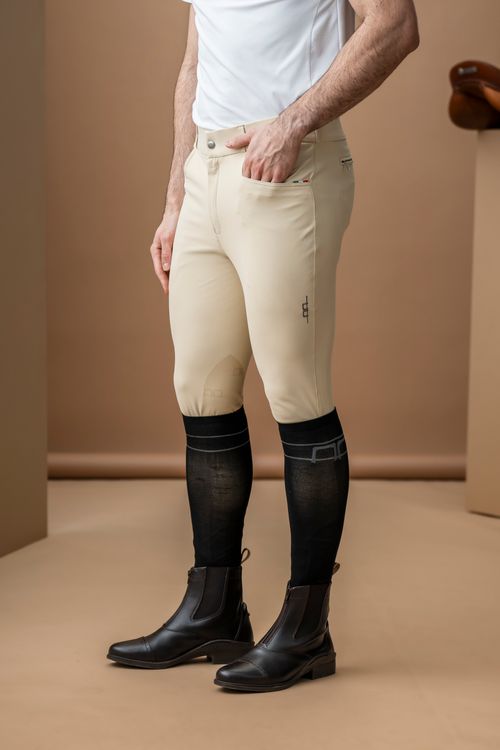 Alessandro Albanese Men's Vico Breeches - Beige