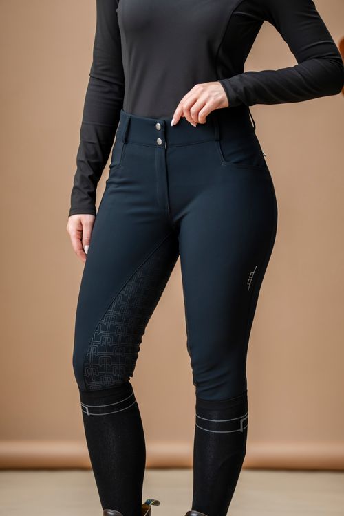 Alessandro Albanese Women's Allora Full Seat High Rise Breeches - Black