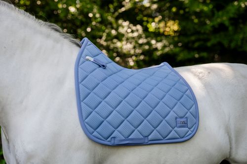 Alessandro Albanese Performance Dressage Saddle Pad - Sicilian Blue