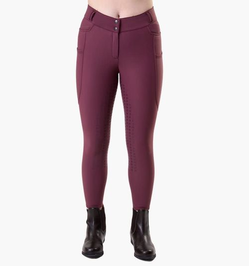 Horseware Women's Flexfit Winter Full Seat Breeches - Celestial Purple