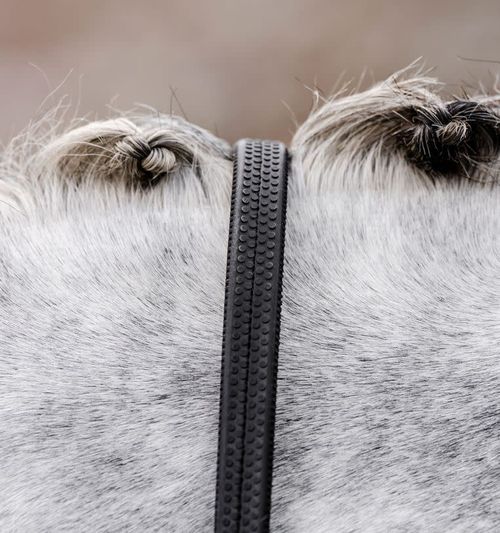 Horseware Rubber Grip Reins - Black