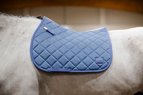 Alessandro Albanese Performance Jump Saddle Pad - Sicilian Blue