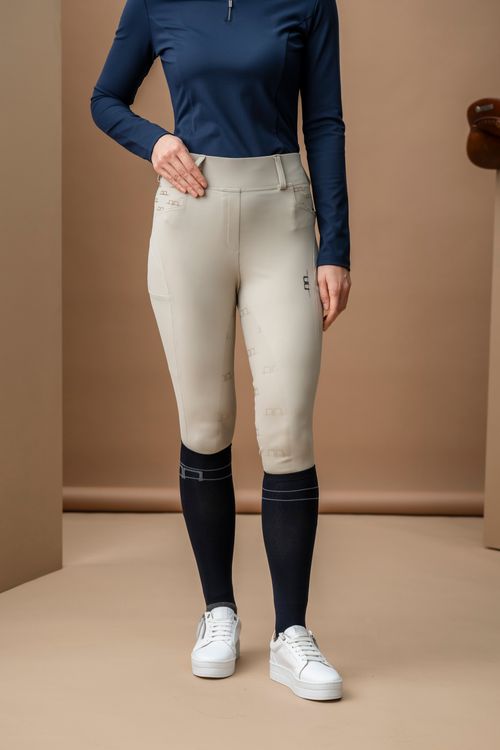 Alessandro Albanese Women's Fina Full Seat Hybrid Breeches - Beige