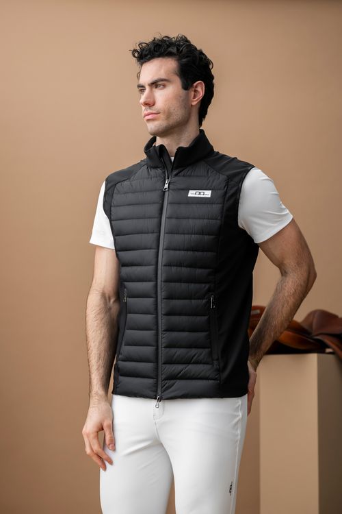 Alessandro Albanese Men's Kari Gilet - Black