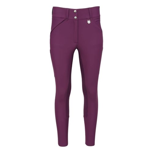 Dapplebay Women's Sport Full Seat Breeches - Plum