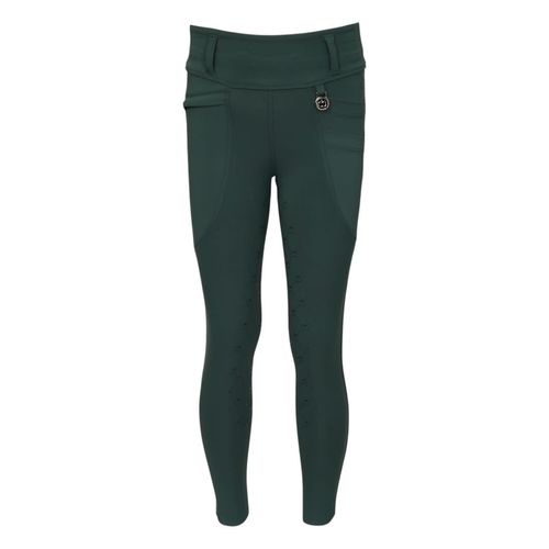 Dapplebay Kids' Sport Full Seat Tights - Evergreen