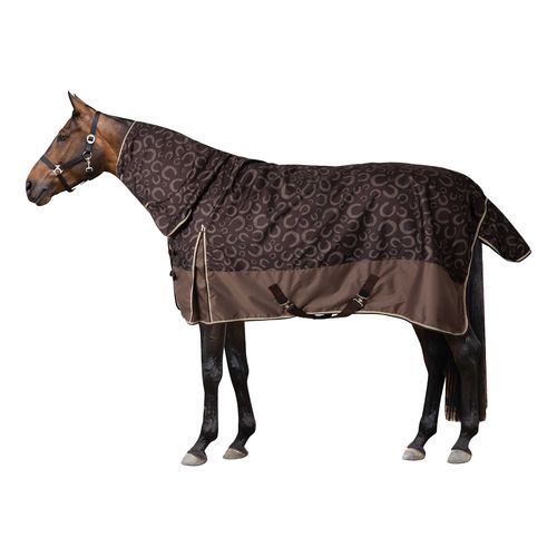 Horze Glasgow Light Weight Combo Turnout Sheet - Chocolate Plum